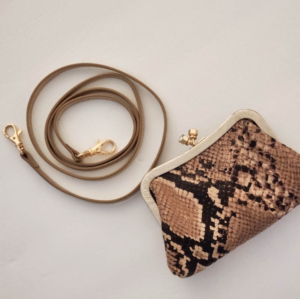Clutch With Removable Chain Handle & Shoulder Strap